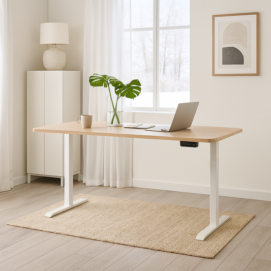 Bureau Ergo Stand Pro Blanc