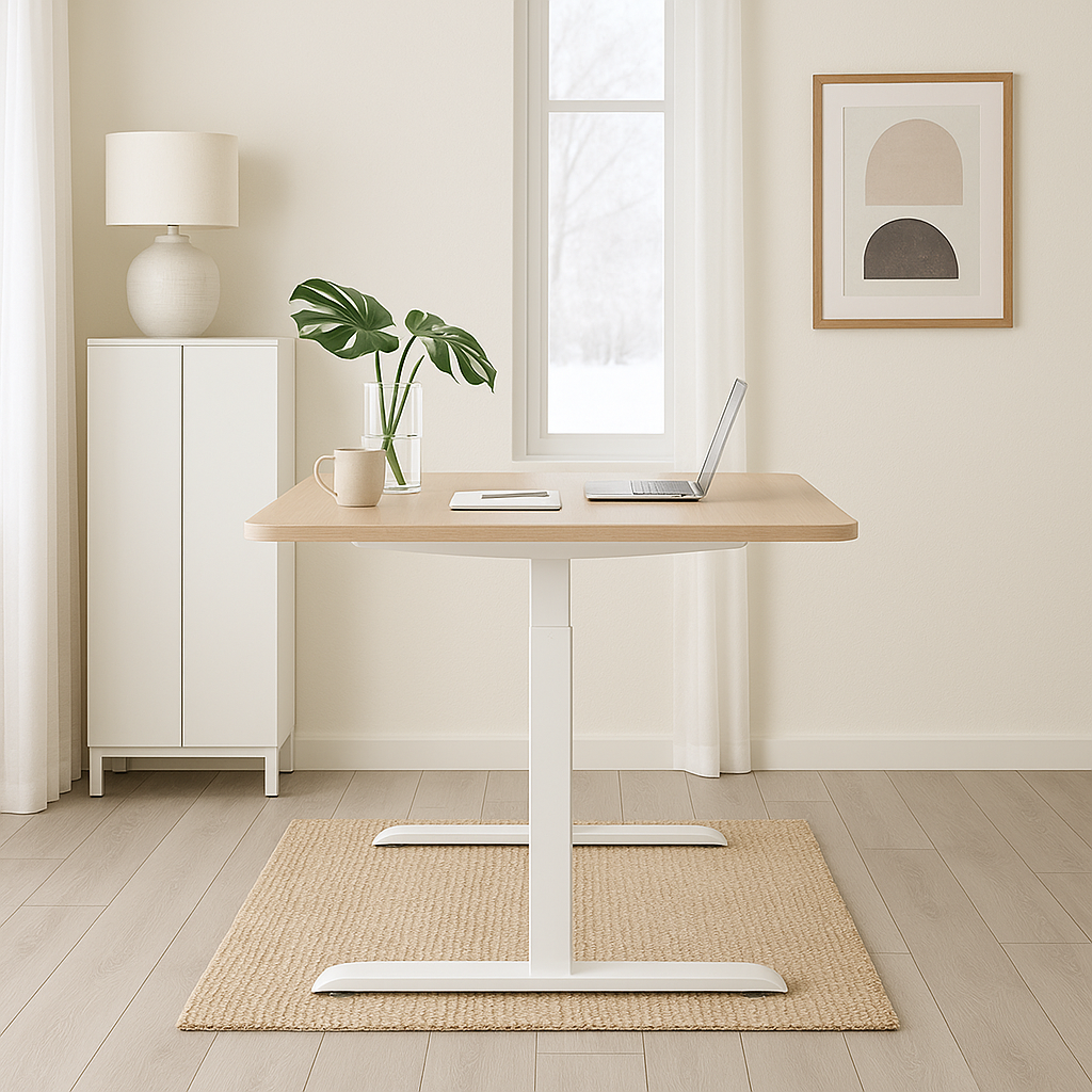 Bureau Ergo Stand Pro Blanc