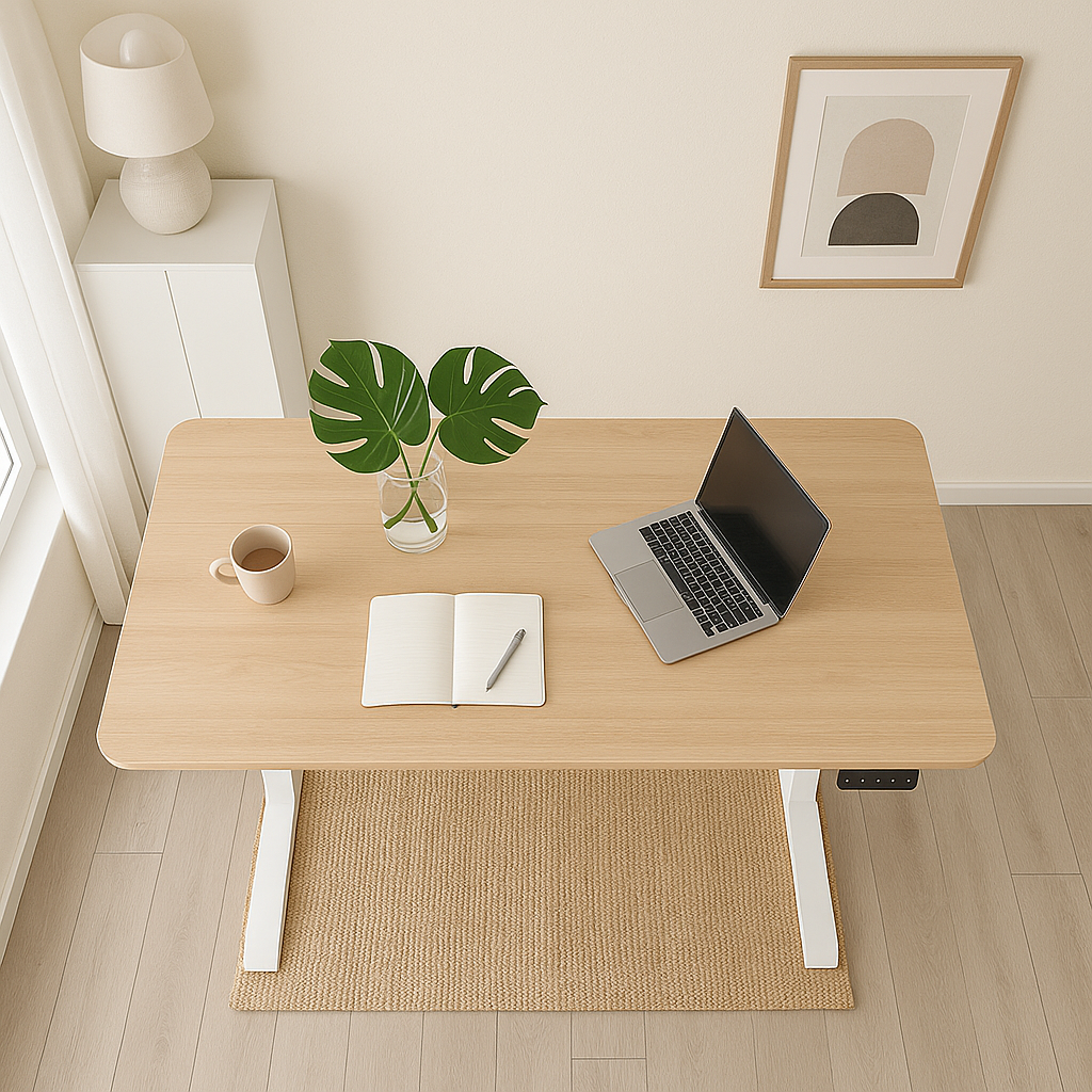 Bureau Ergo Stand Pro Blanc